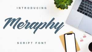 Meraphy Font › Fontesk