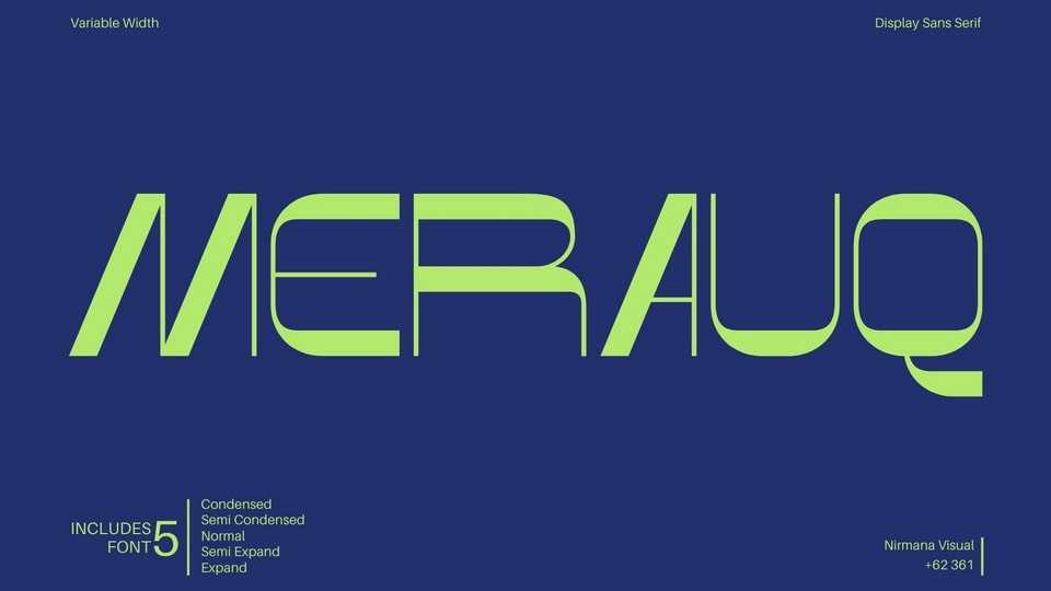 Merauq Font › Fontesk