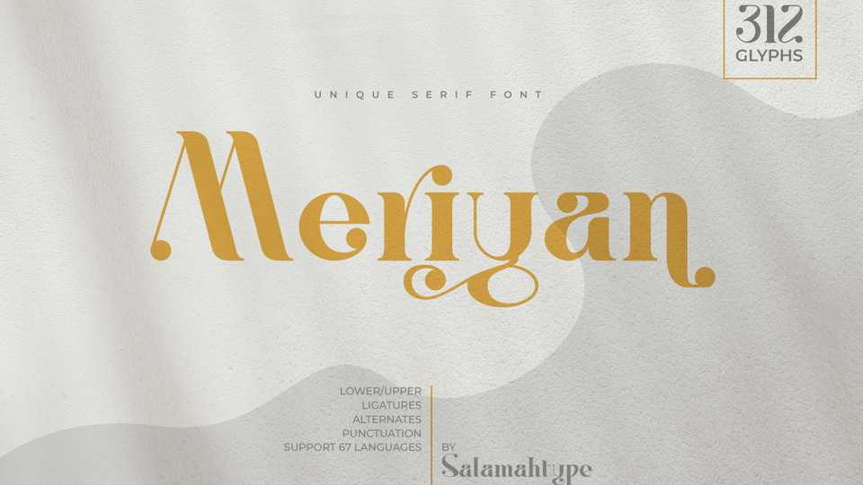 Meriyan Font › Fontesk
