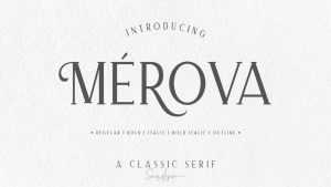 Merova Font › Fontesk