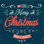 Merry Christmas font