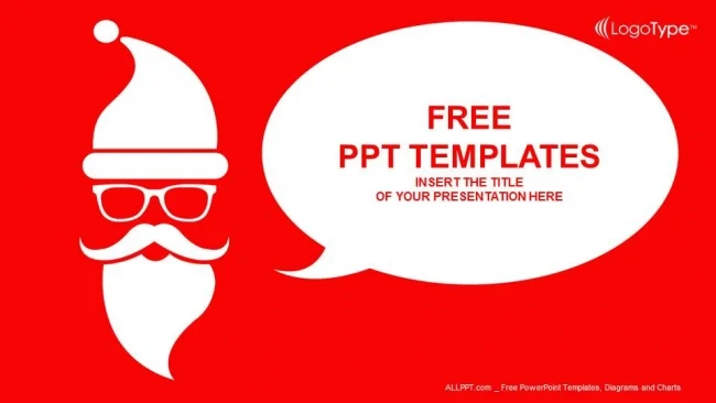 Merry Christmas with Santa PowerPoint Templates