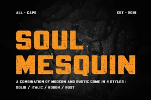 Mesquin Typeface