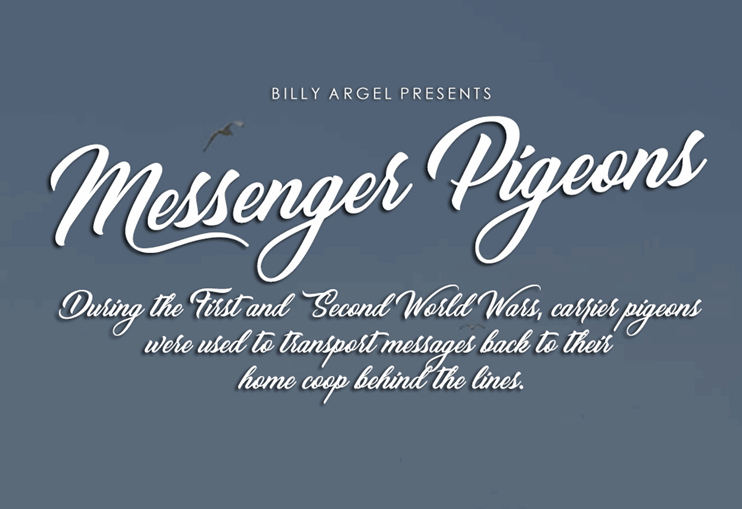 Messenger Pigeons Font
