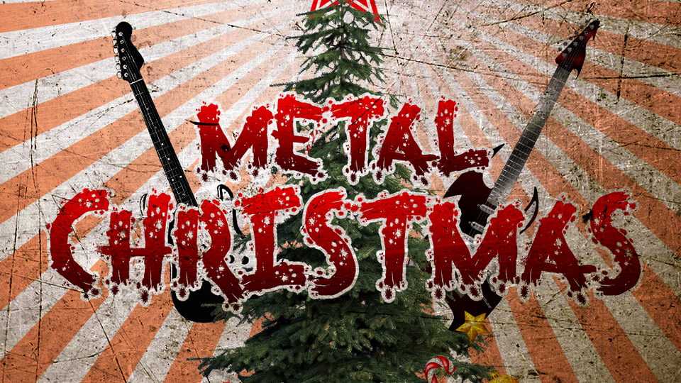 Metal Christmas Font › Fontesk