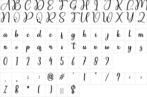 Mapa de caracteres da fonte Metal Font | 1001 Free Fonts