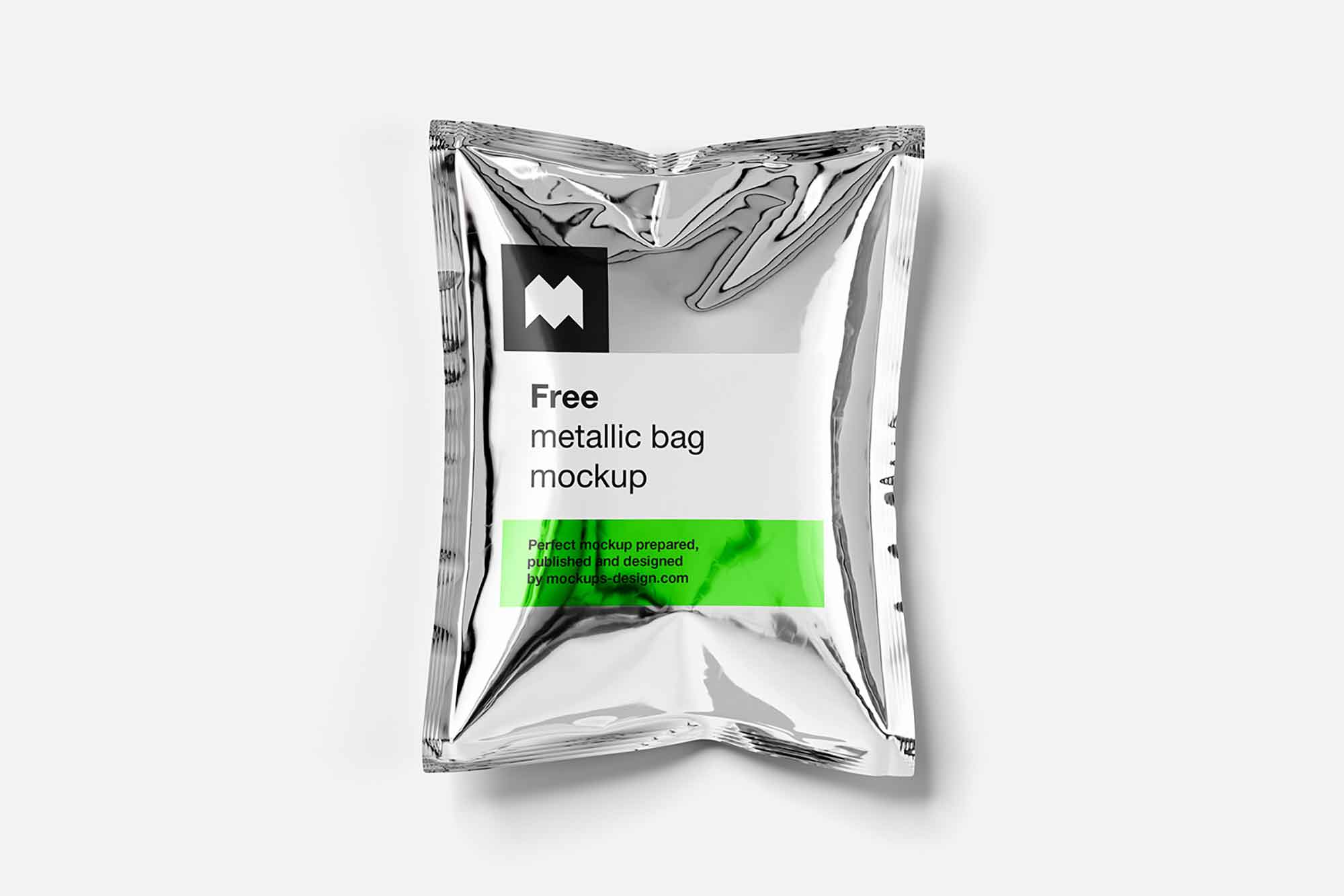 Metallic Bag Mockup