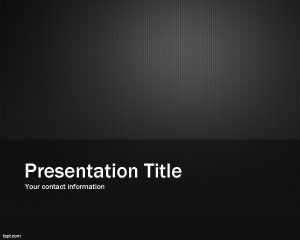Metallic Design PowerPoint Template