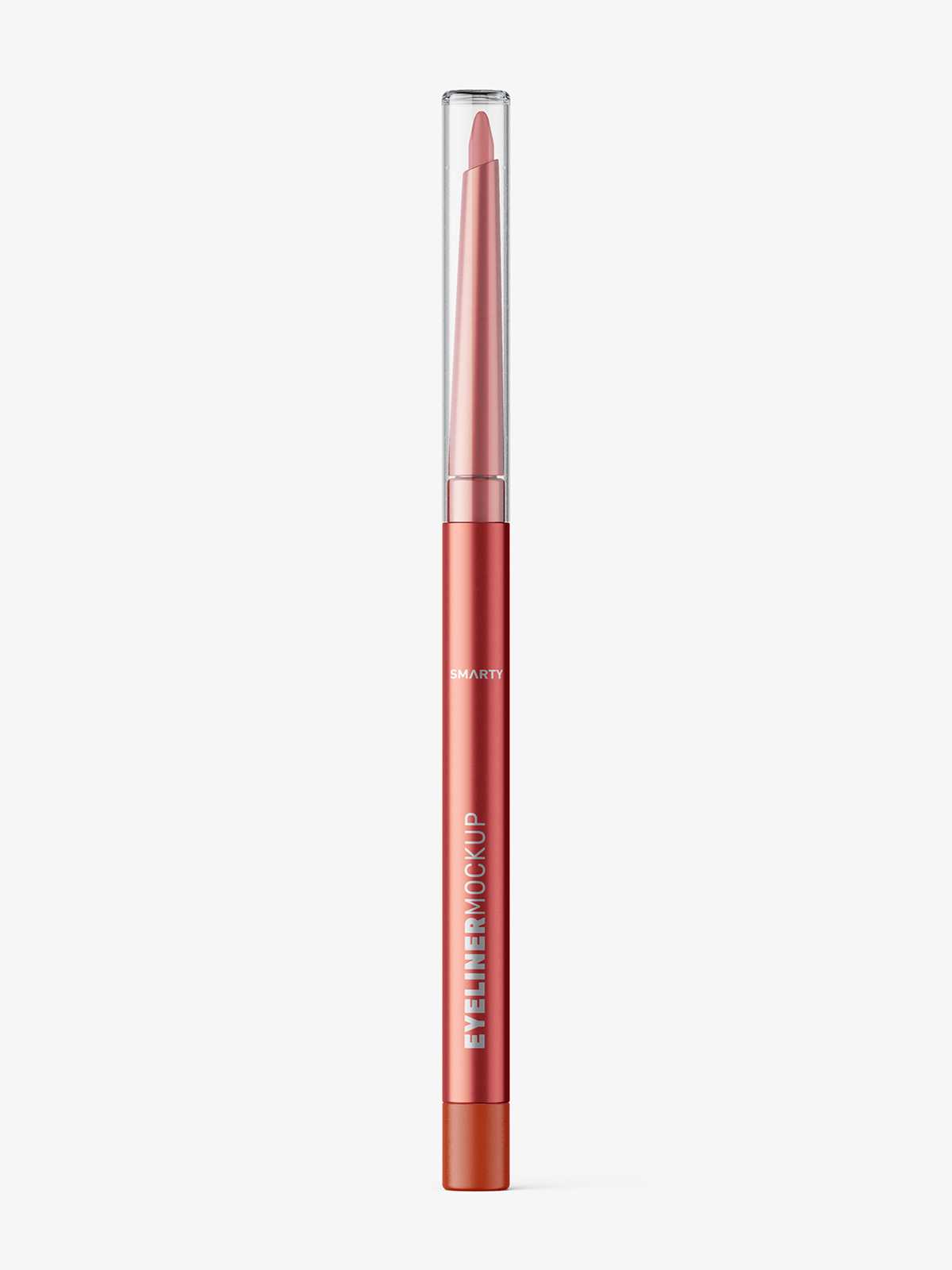 Metallic eyeliner mockup