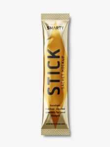 Metallic stick sachet mockup