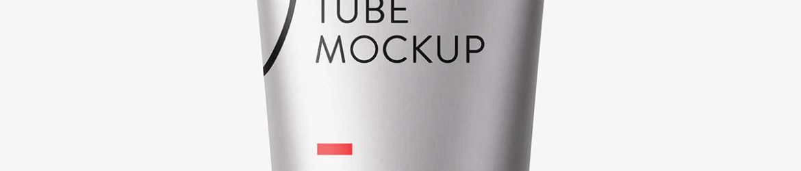 Metallic tube mockup