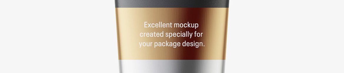 Metallic tube mockup / Fi50 H200