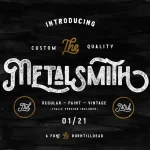 Metalsmith Display Font - Fonte Grátis Metalsmith Display Font