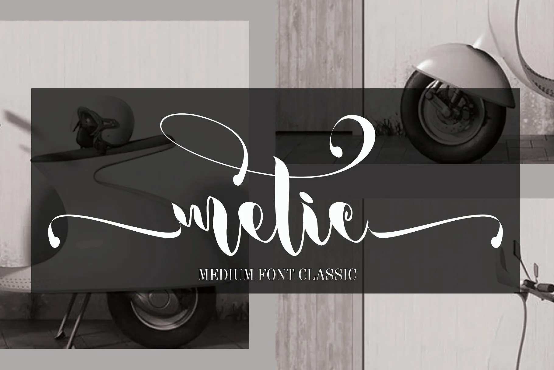 Metic Calligraphy Font