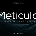 Meticula Font Family
