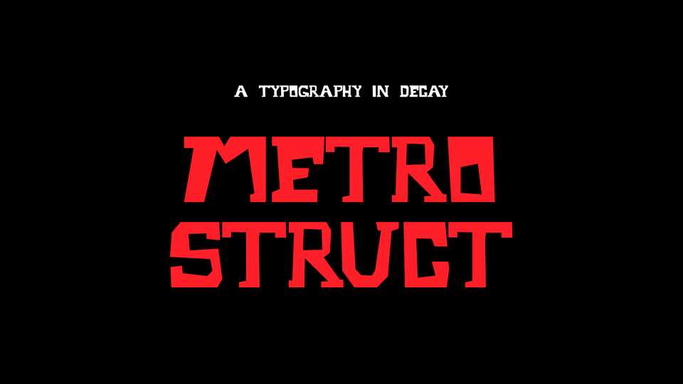 Metrostruct Font › Fontesk