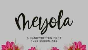 Meyola Font › Fontesk