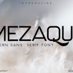 MEZAQUE Font