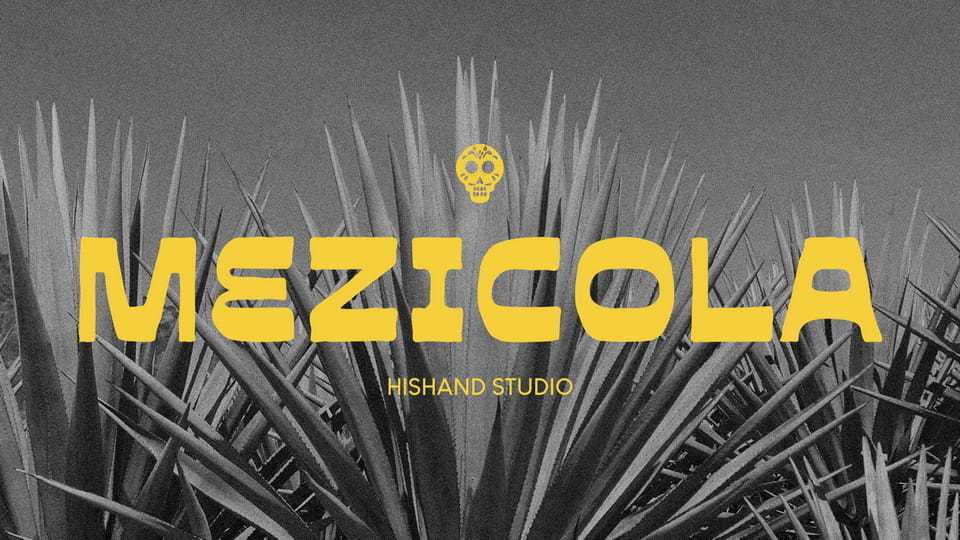 Mezicola Display Font › Fontesk