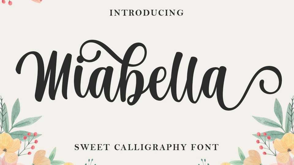 Miabella Font › Fontesk
