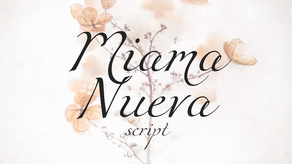 Miama Nueva Font › Fontesk