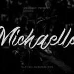 Michaello Brush Font - Fonte Grátis Michaello Brush Font