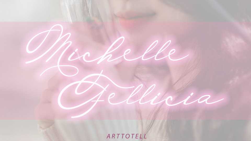 Michelle Fellicia Script Font › Fontesk