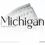 Michigan Font