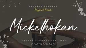 Mickelhokan Font › Fontesk