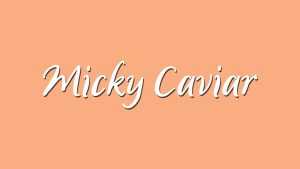 Micky Caviar Font › Fontesk