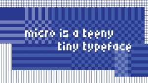 Micro Font › Fontesk