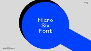 Micro Six Font › Fontesk