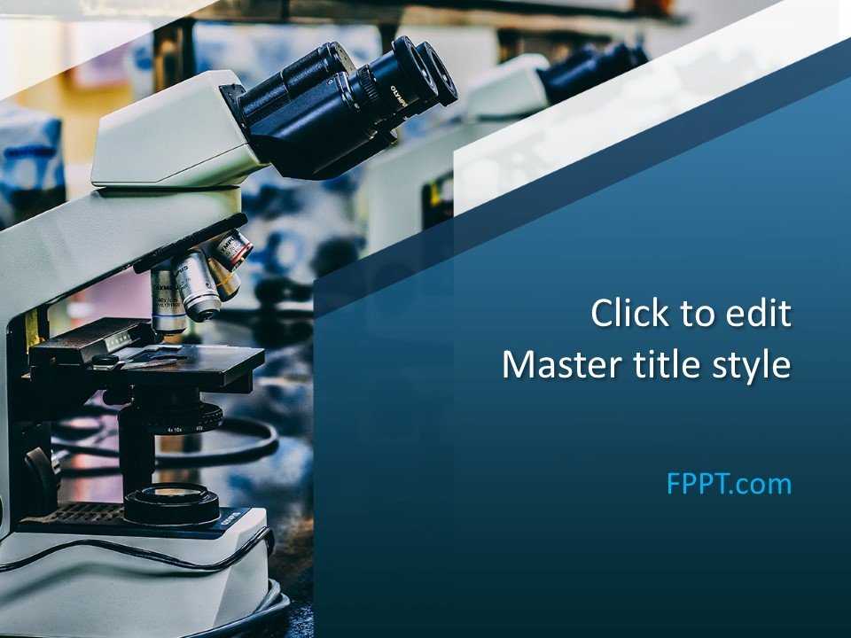 Microscope PowerPoint Template