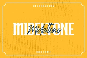 Mideltone Font Duo
