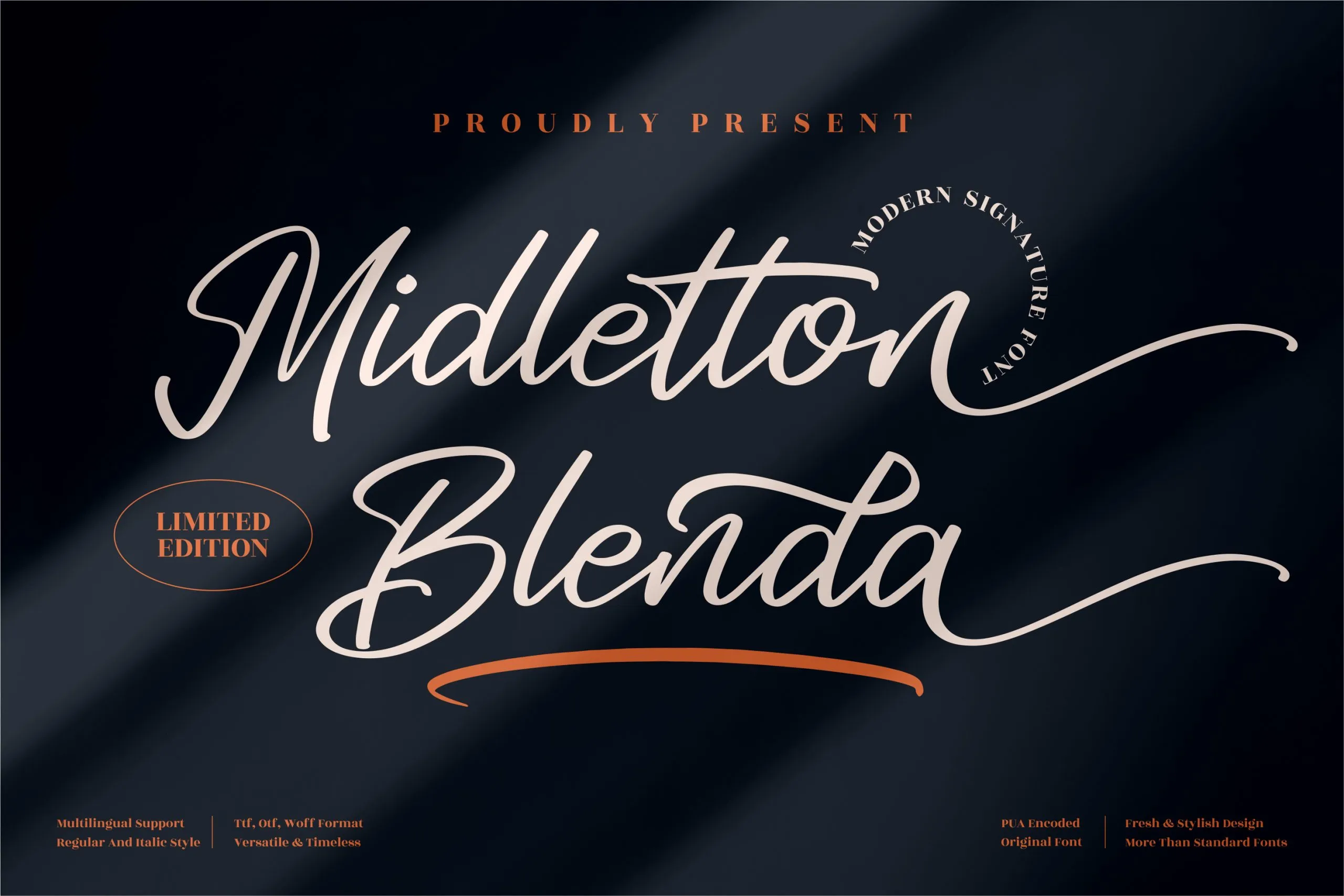 Midletton Blenda Font