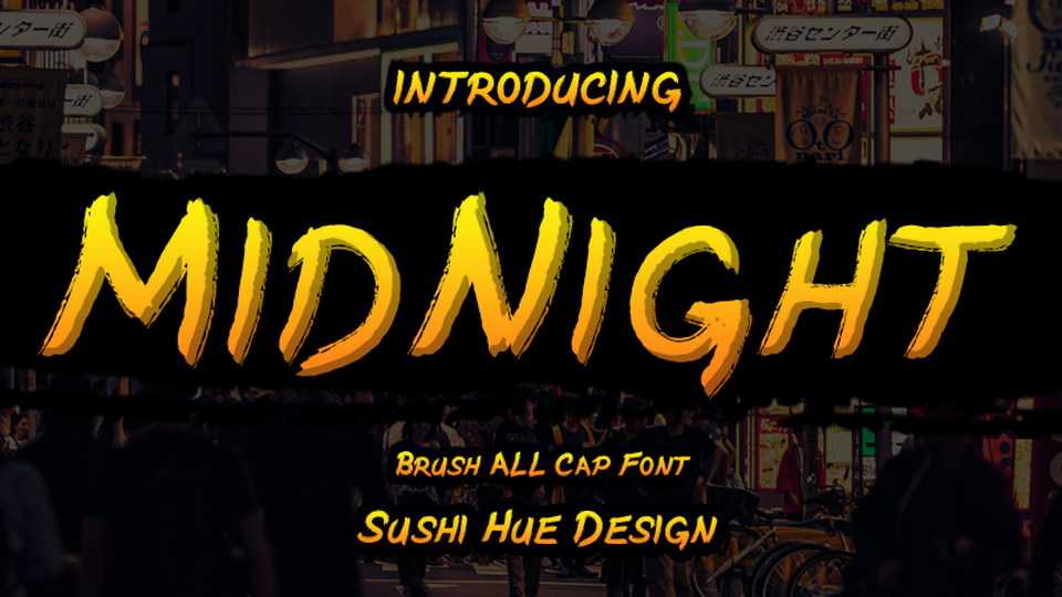 Midnight Font › Fontesk