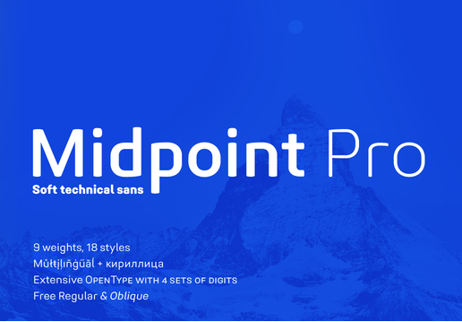 Midpoint Pro Font Family