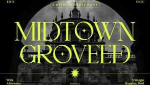 Midtown Groveed Font › Fontesk