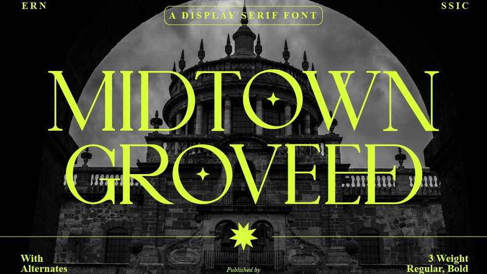 Midtown Groveed Font › Fontesk