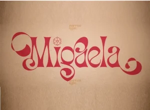 Migaela Display Font