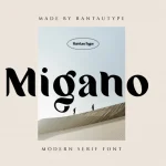Migano Sans Serif Font