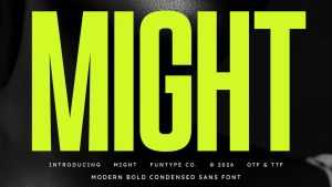 Might Font › Fontesk