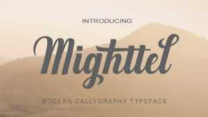 Mighttel Font › Fontesk