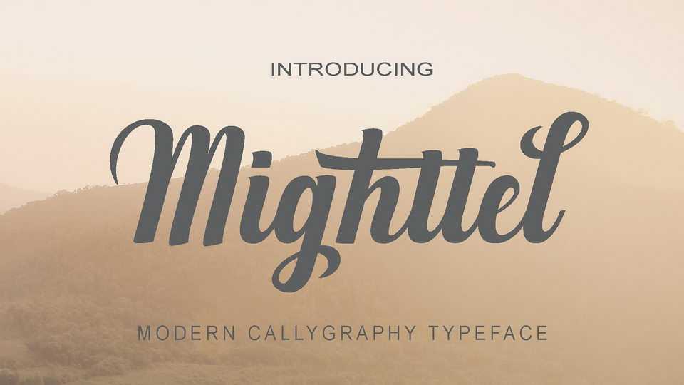 Mighttel Font › Fontesk