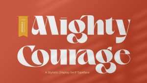Mighty Courage Font › Fontesk