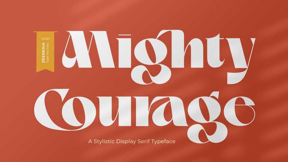 Mighty Courage Font › Fontesk