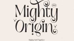 Mighty Origin Font › Fontesk