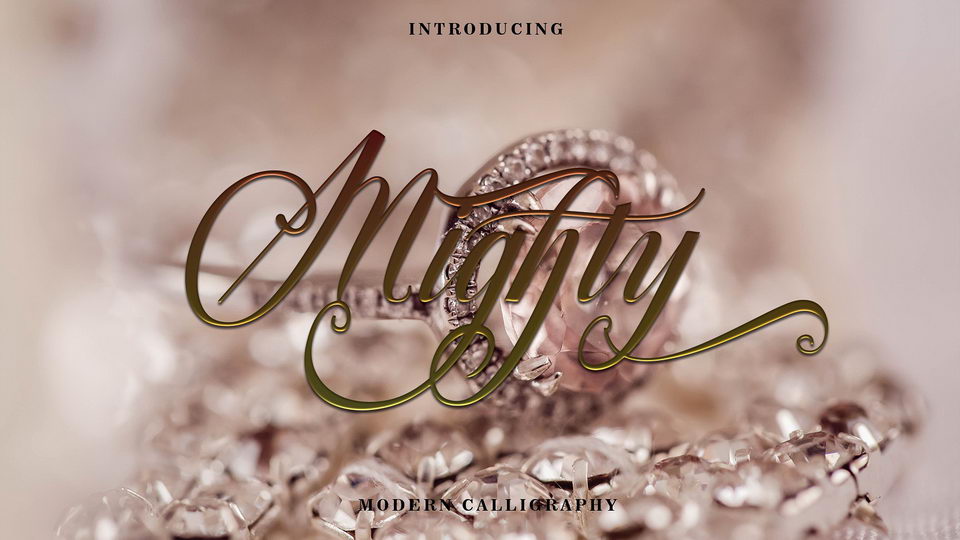 Mighty Script Font › Fontesk