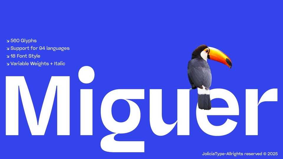 Miguer Sans Font › Fontesk
