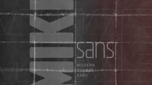 Mike Sans Font › Fontesk